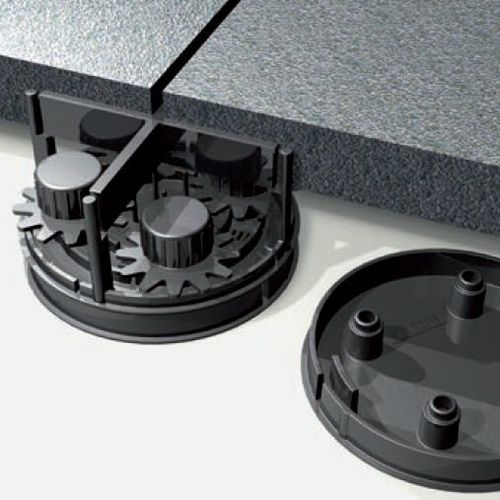 Outdoor terrace pedestal - Alwitra - adjustable