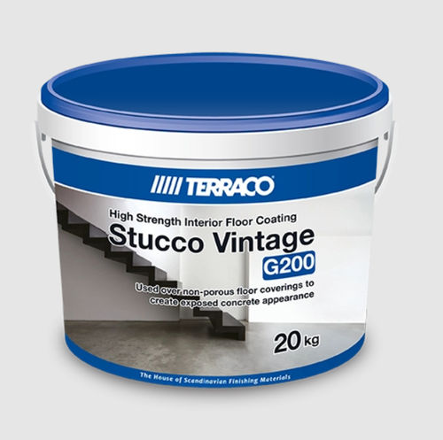 Decorative coating - VINTAGE G200    - Terraco LLC. Ltd - indoor / floor / acrylic