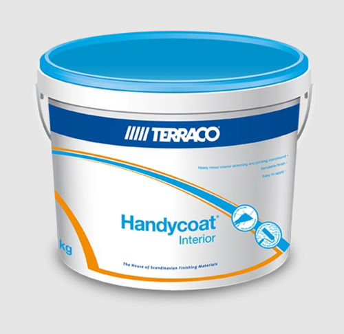Building coating - HANDYCOAT  - Terraco LLC. Ltd - jointing / indoor / for wall