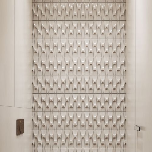 Interior wall-covering - VYTYNANKY - Sergey Makhno Product - ceramic / 3D / stone look