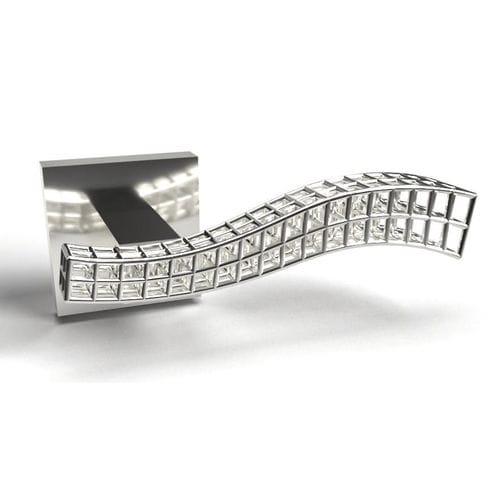 Door handle LONDRA Guimer S.r.l brass / contemporary / chrome