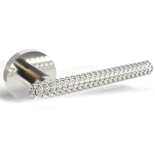 Door handle - OLIMPIA - Guimer S.r.l - brass / contemporary / chrome