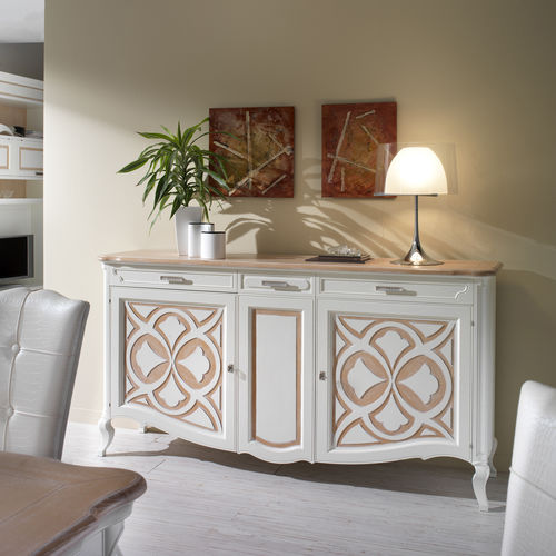 Traditional sideboard - F 103 B - MOLETTA MOBILI - lacquered wood / ash / with drawers