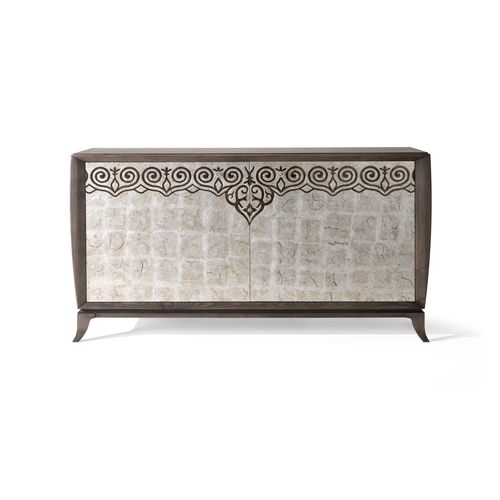 Contemporary sideboard - AN 122 PB - MOLETTA MOBILI - wooden / custom / with swing doors