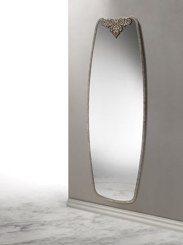 Wall-mounted mirror - AN 724 - MOLETTA MOBILI - for hotel / contemporary / wooden