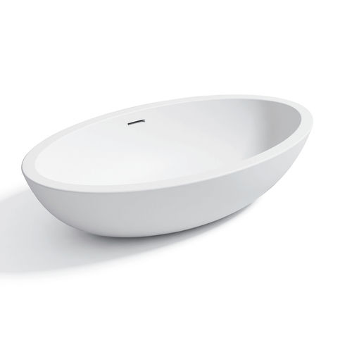 Countertop washbasin - FOSHAN ARTLAND SANITARY WARE CO.LTd. - ceramic / oval / contemporary
