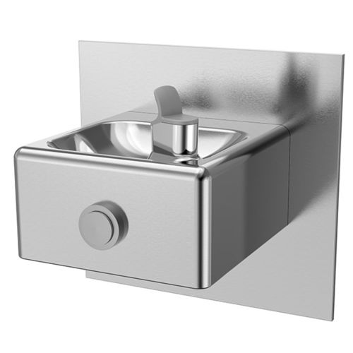 Wall-mounted drinking fountain - M110PM - OASIS - indoor / stainless steel / galvanised steel