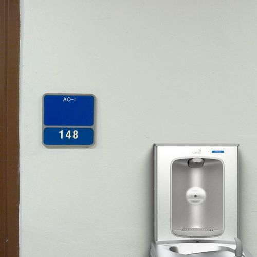 Contactless drinking fountain - PWSMSBF 507109 - OASIS - built-in / integrated / countertop