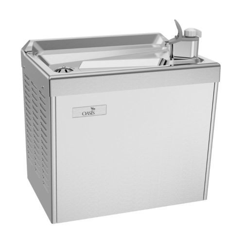 Handicapped drinking fountain - PLF4CMY - OASIS - cold / wall-mounted / residential