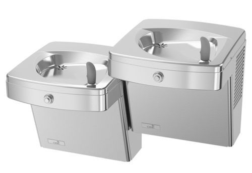Vandal-proof drinking fountain - PVACSL - OASIS - surface mounted / wall-mounted / galvanised steel