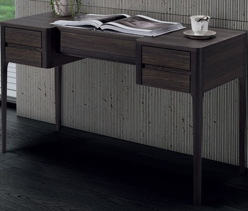 Contemporary desk - FONTANA - Conte - oak / solid wood