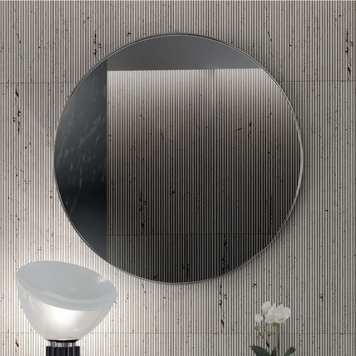 Wall-mounted mirror - CIRCO - Conte - contemporary / round / painted metal