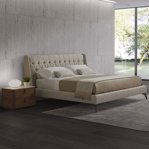 Double bed - QUEEN - Conte - single / contemporary / upholstered