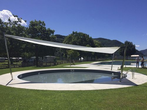 Commercial shade sail - MAESTRALE - ILISUN - triangular