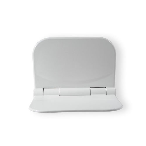 Folding shower seat - S009 - Oceanwell - wall-mounted / plastic / commercial