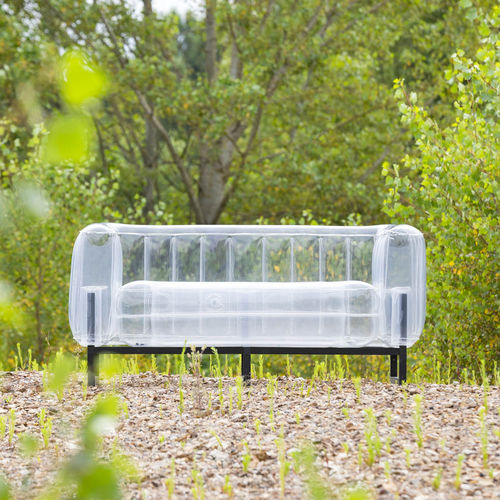 Contemporary sofa - YOMI EKO - MOJOW DESIGN - outdoor / polyurethane / waterproof