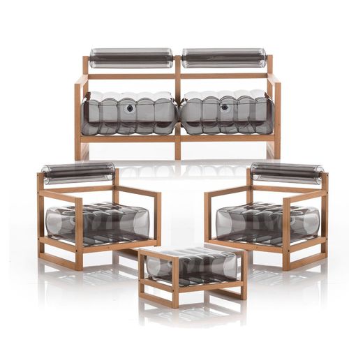 contemporary lounge garden set - MOJOW DESIGN