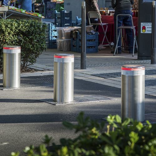 Retractable bollard - Citadine - BORNES ESCAMOTABLES ET SYSTEMES - BES - security / access control / automatic