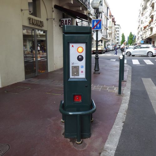 Steel bollard - Sitaccess - BORNES ESCAMOTABLES ET SYSTEMES - BES - access control / stainless steel / high