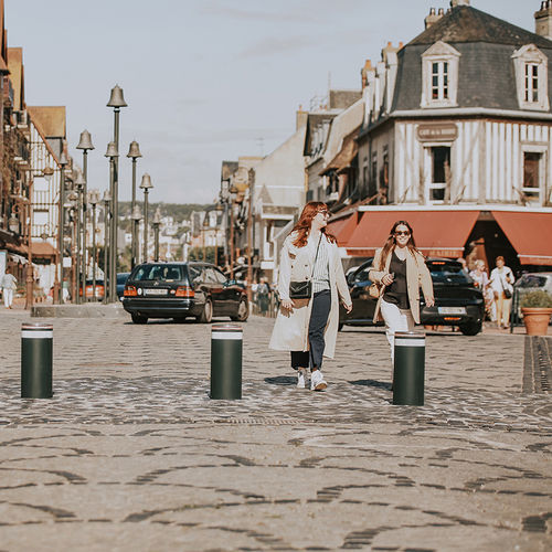 Retractable bollard - CITYDRO BOOST 600 - BORNES ESCAMOTABLES ET SYSTEMES - BES - access control / security / hydraulic