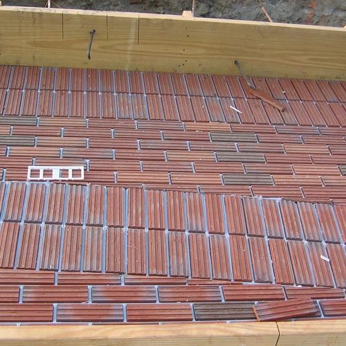 Modular formwork - BRICK & BLOCK - Scott System - urethane / elastomeric / wall