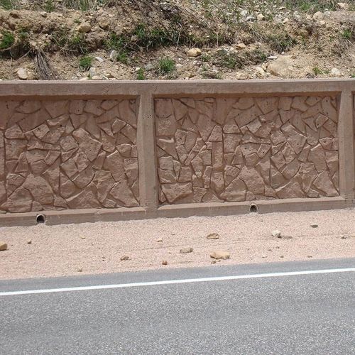 Modular formwork - STONE - Scott System - plastic / wall / custom
