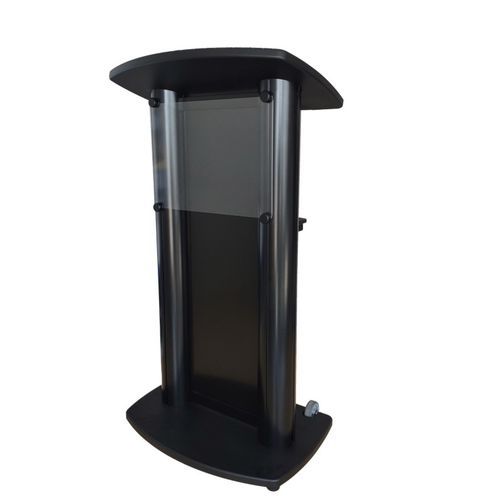 Conference lectern - CS1 DELUXE - Podium pros - stand-up / height-adjustable / aluminum
