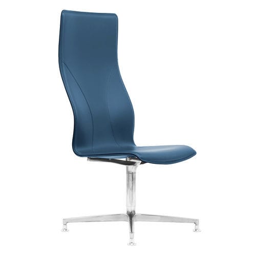 Contemporary office chair - BB641.3  - kleos (Europe) SE - indoor / leather / metal