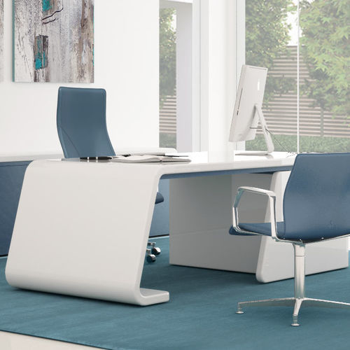 Executive desk - BA5  - kleos (Europe) SE - free-standing / contemporary / wood