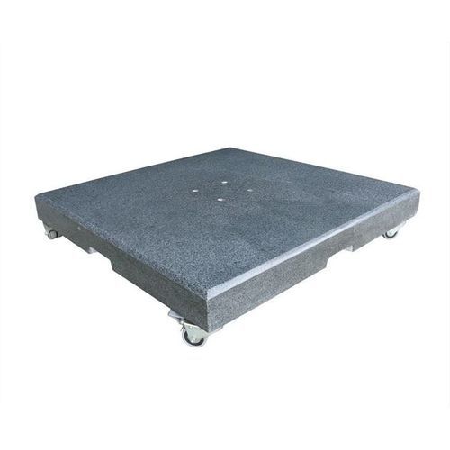 Stainless steel patio umbrella base - 120GS00S-02 - After Cloud Technology Ltd. - granite