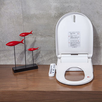 Electronic toilet seat - TB-325Z - Zhejiang Tejieer intelligent sanitary ware co.ltd - ceramic