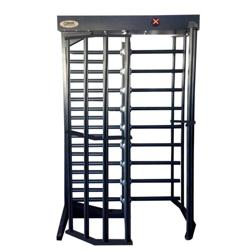 Full-height turnstile - OBT 130 - Oskar Turnstiles System - for access control / security / stainless steel