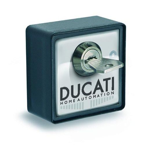 Home automation system switch - 5005 - DUCATI HOME AUTOMATION - key lock / surface-mount / metal
