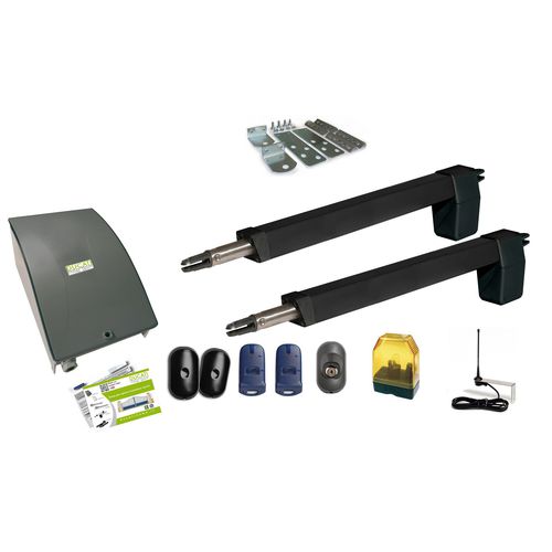 Swing gate automation - HC812-400 PRO - DUCATI HOME AUTOMATION - solar-powered
