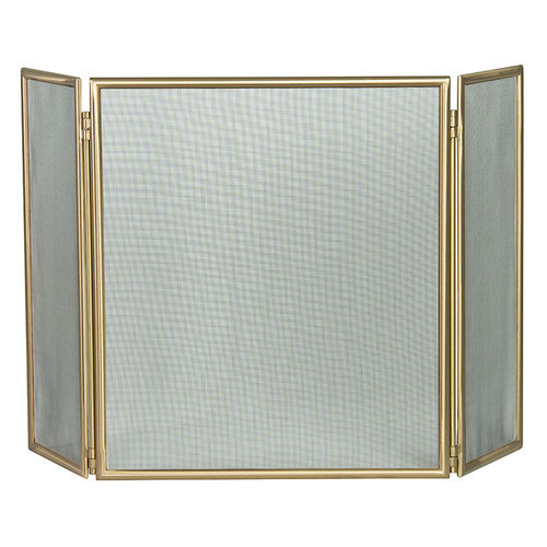 Brass fire screen - 10.250S - Comex Production S.N.C. - for fireplaces