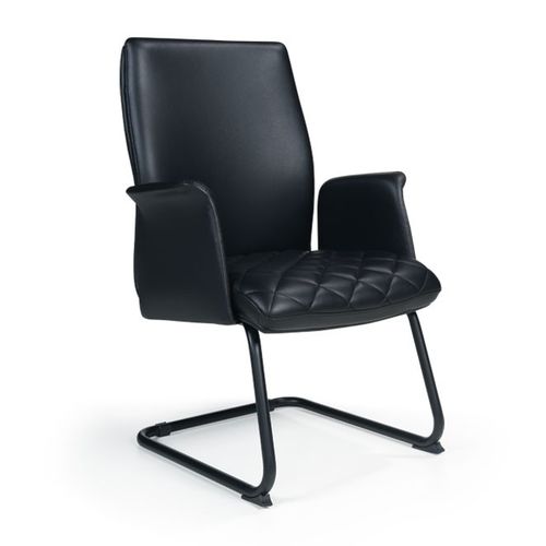 Contemporary visitor chair - PIER - Flekssit Office Furniture - indoor / polyurethane / upholstered