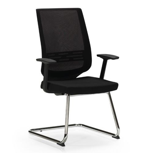 Contemporary visitor chair - SMART - Flekssit Office Furniture - indoor / polyurethane / polyamide