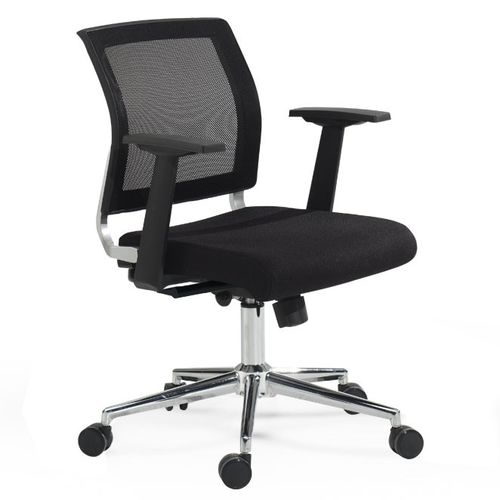 Contemporary office chair - ENJOY - Flekssit Office Furniture - indoor / mesh / polypropylene