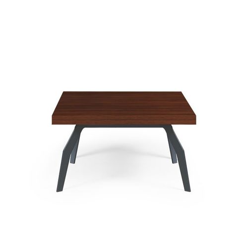 Contemporary coffee table - KSH 60 0600 - Flekssit Office Furniture - melamine / metal base / rectangular
