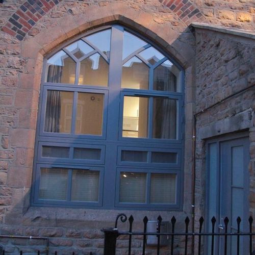 Wooden window profile - ALUMODERN - BOISROIS - thermally-insulated / acoustic / security