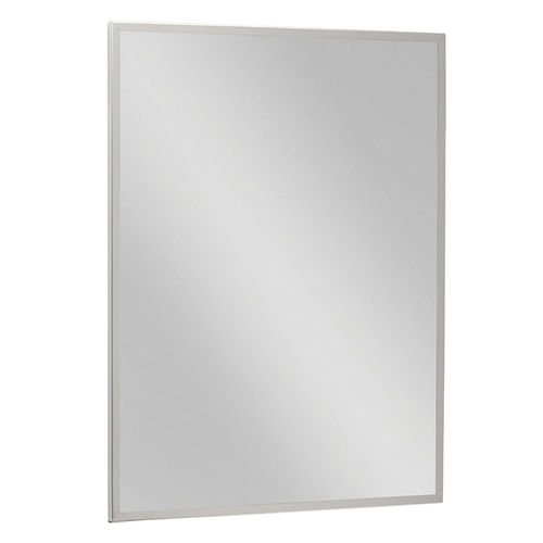 Wall-mounted bathroom mirror - W-M100-1824 - Seachrome - for hotel / contemporary / rectangular