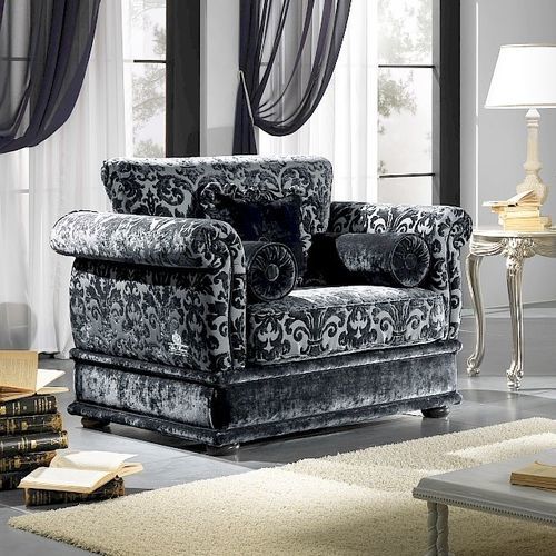 Traditional armchair - OXFORD  - DI MARCO INTERIOR SOFA - fabric / wooden / customizable