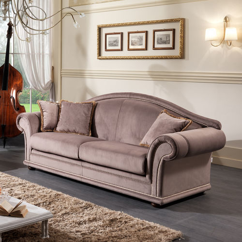 Traditional sofa - Etoile - DI MARCO INTERIOR SOFA - water-repellent fabric / with armrests / with removable cushion