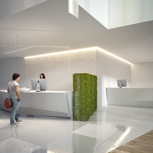 Recessed lighting profile - KOZUS-CR - Klus Design - ceiling / LED / commercial