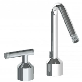 Washbasin mixer tap - URA01 - The Watermark Collection - deck mounted / chromed metal / bathroom
