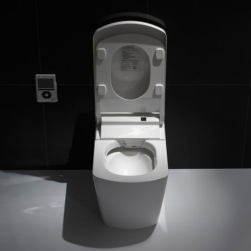 Smart toilet - MP-2001 - MOPO SANITARY WARE - free-standing / ceramic / elongated