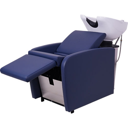 Shampoo chair with footrest - 290S - BD KOREA CO.,LTD - synthetic leather / ceramic / 1-person