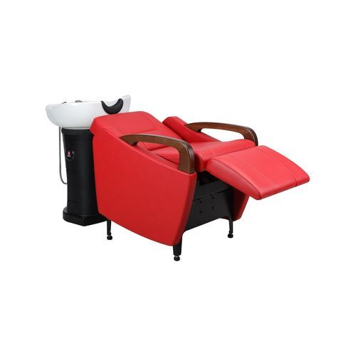 Shampoo chair with footrest S251F BD KOREA CO.,LTD synthetic