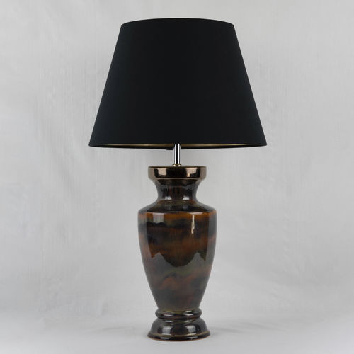 Table lamp - ARRIUS GOLDEN GALAXY - Autark 76 Bt. - metal / fabric / ceramic