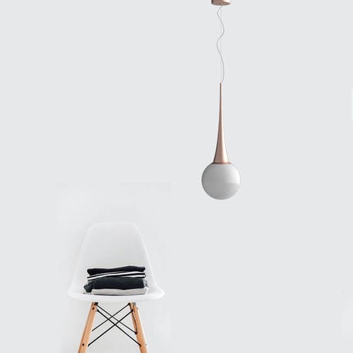 Pendant lamp - BALA SOS - BOTTEGA VENEZIANA - metal / blown glass / contemporary